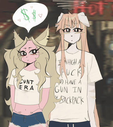 art for me and @goomyloid