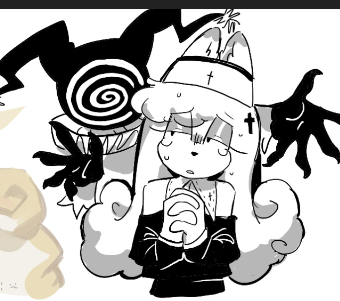 Angel ∙ Nun Outfit