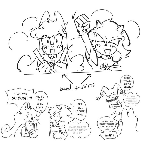 concert buddies ∙ @goomyloid